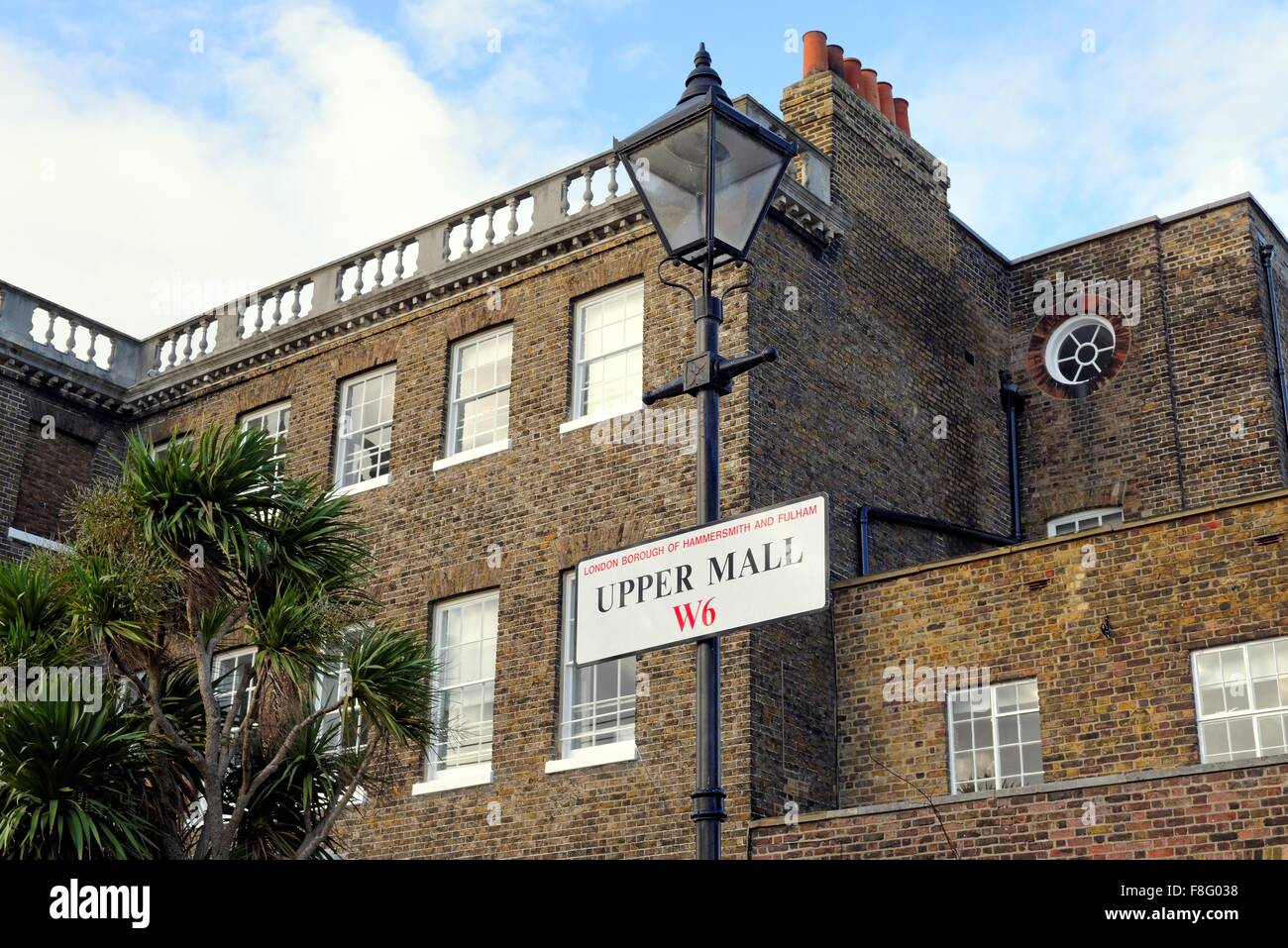 House on The Upper Mall Hammersmith West London UK Stock Photo Alamy