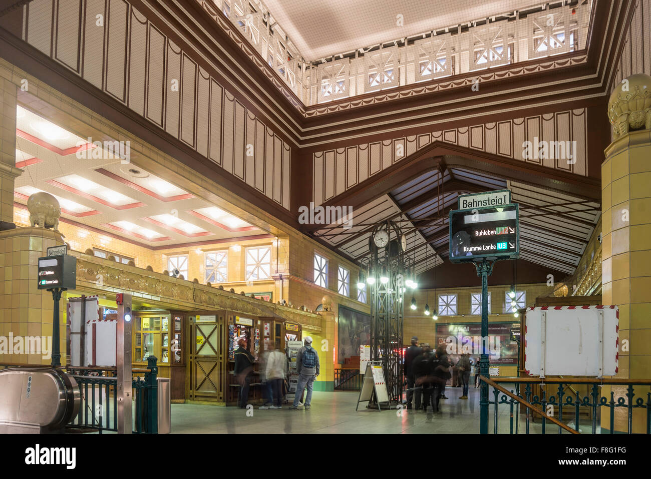 Wittenbergplatz underground station hires stock photography and images