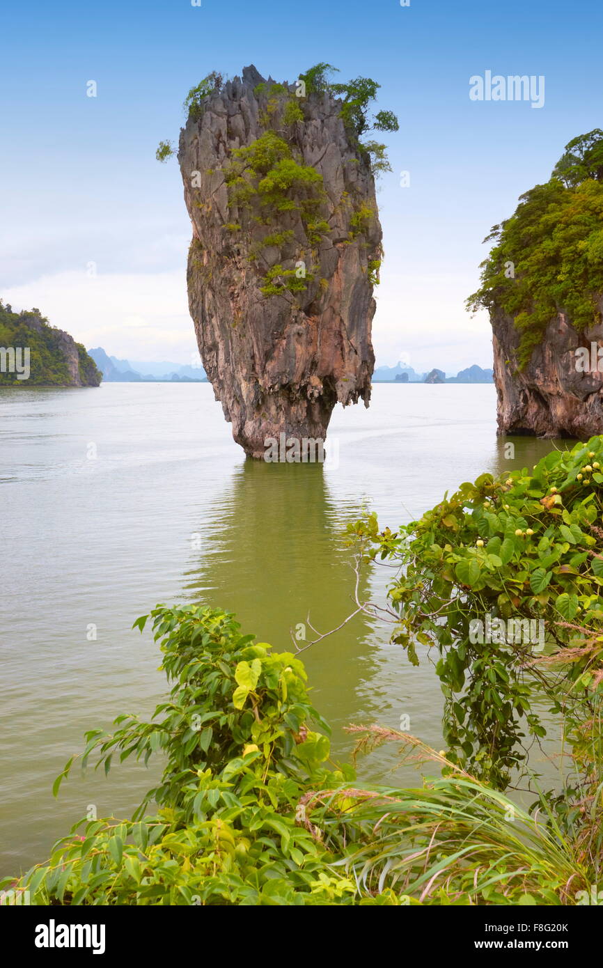 Thailand - James Bond Island, Phang Nga Bay Stock Photo