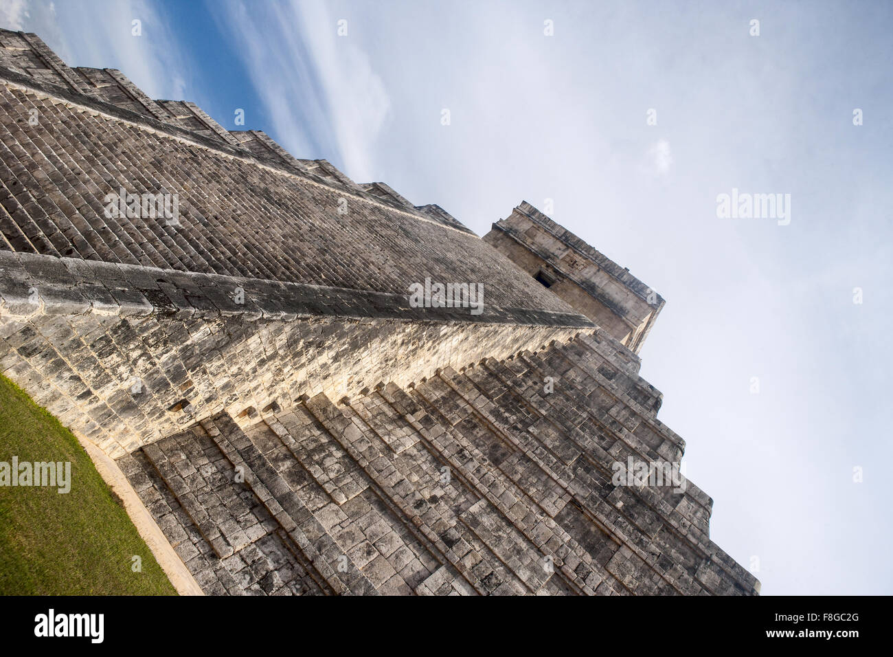 El Castillo temple, Chichen Itza, Mexico Stock Photo