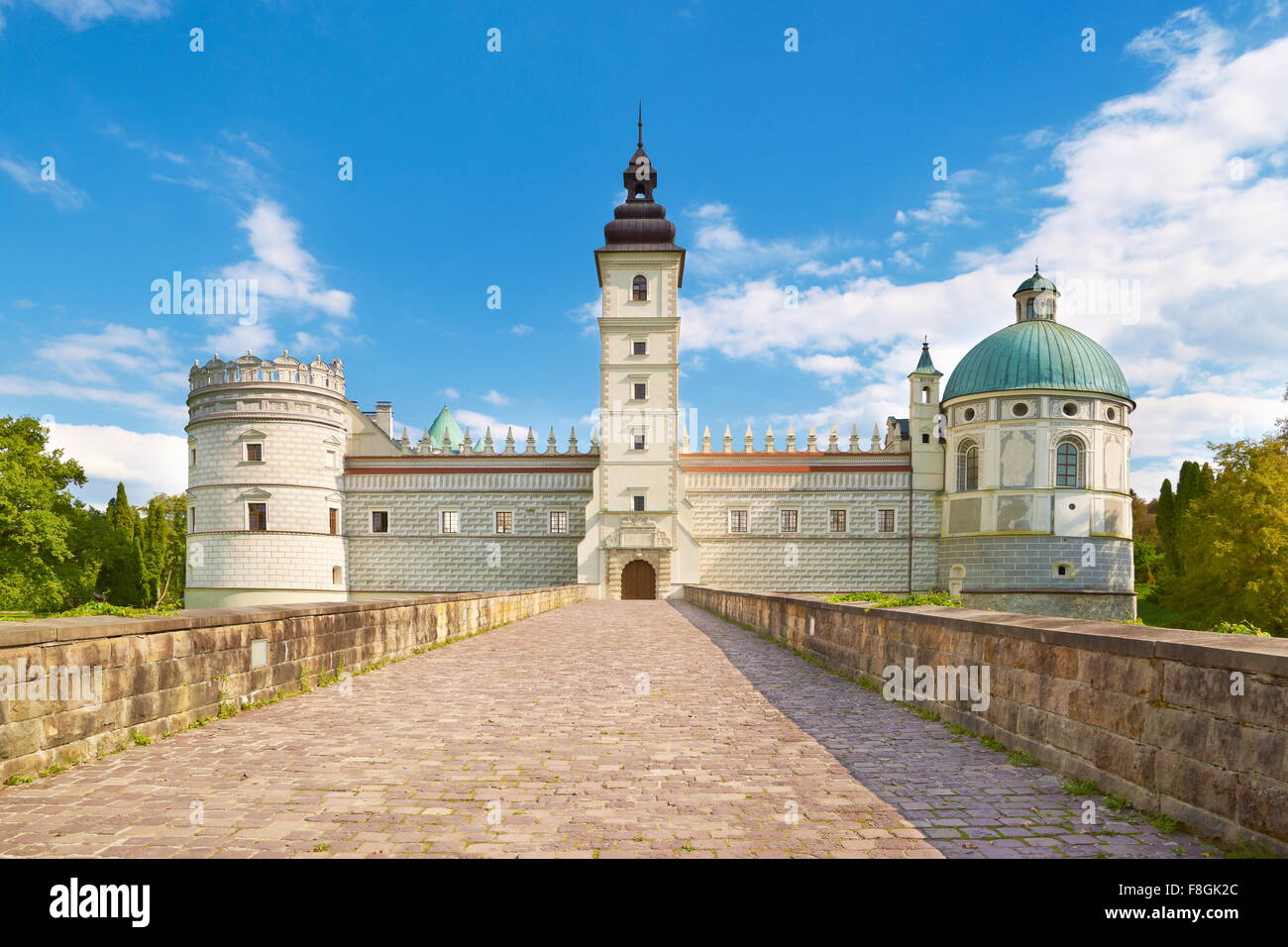 Krasiczyn castle, Bieszczady region, Poland Stock Photo - Alamy