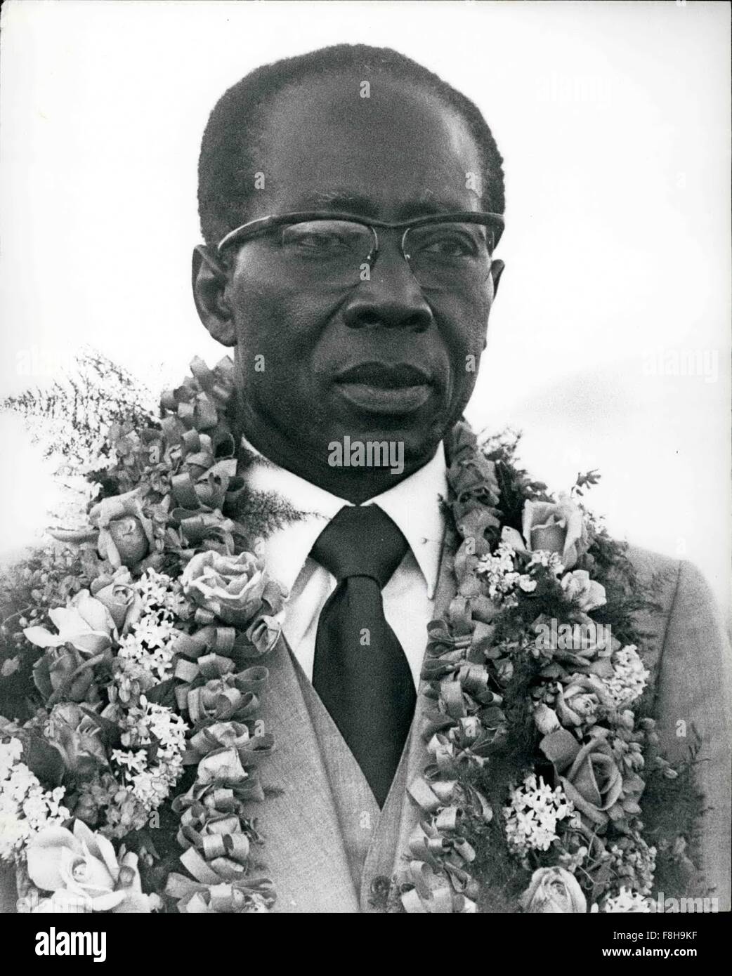 1973 - Leopold Senghor: Senegal: President of Senegal . Leopold Seder Senghor. Credit: Camerapix © Keystone Pictures USA/ZUMAPRESS.com/Alamy Live News Stock Photo