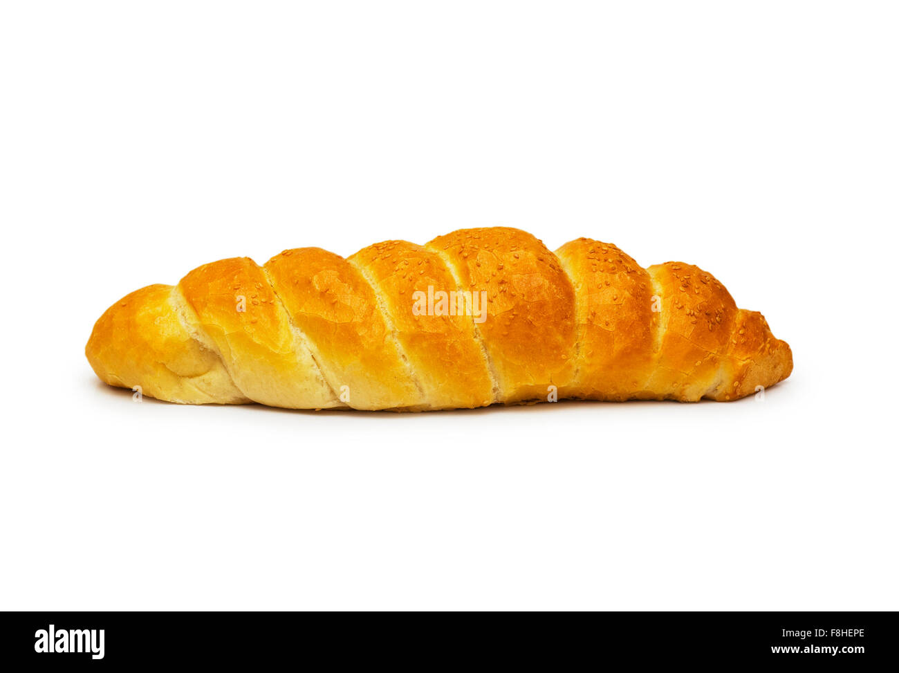 Bread loaf isolated on the white background Stock Photo - Alamy