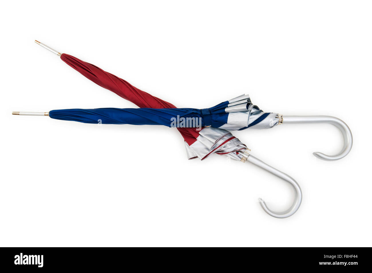 Umbrella isolated on the white background Stock Photo - Alamy