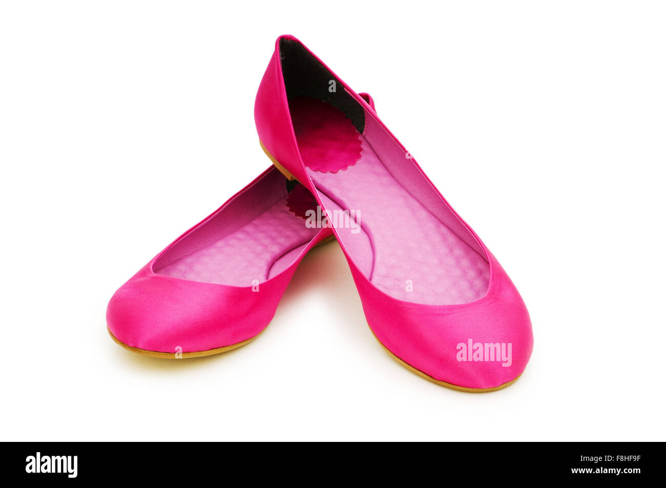 Woman shoes isolated on the white background Stock Photo - Alamy
