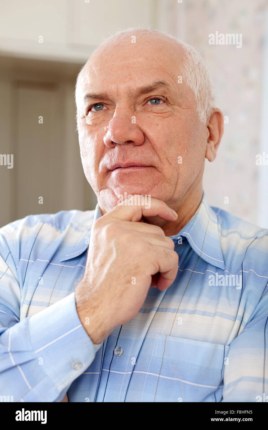 Handsome cheerful mature man hi-res stock photography and images - Alamy