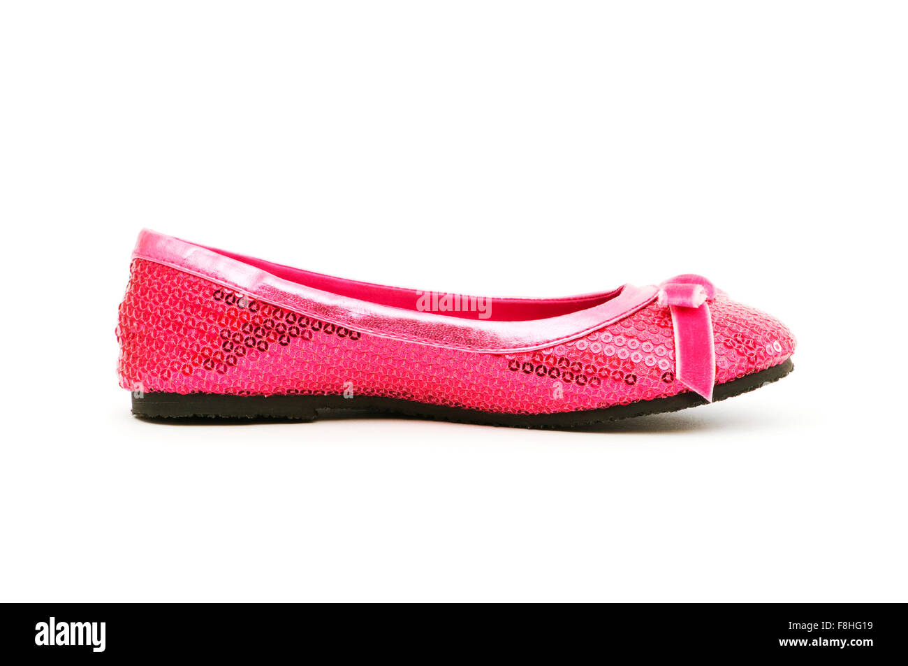 Woman shoes isolated on the white background Stock Photo - Alamy