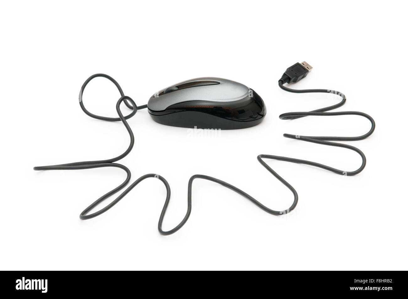 Computer mouse isolated on the white background Stock Photo - Alamy