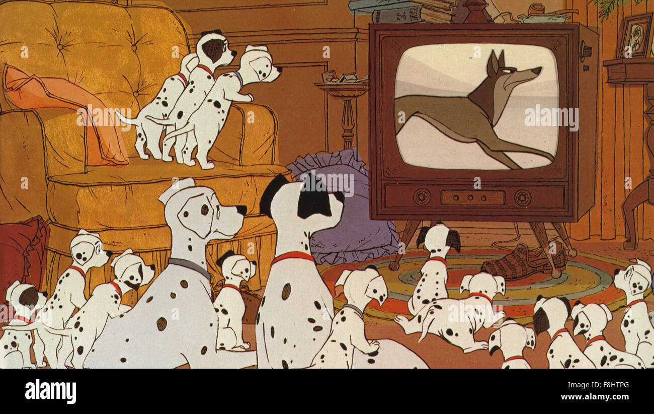 One Hundred and One Dalmatians (101) - Walt Disney Productions - 1961 -  DirectorsClyde Geronimi Wolfgang Reitherman Hamilton Luske Stock Photo