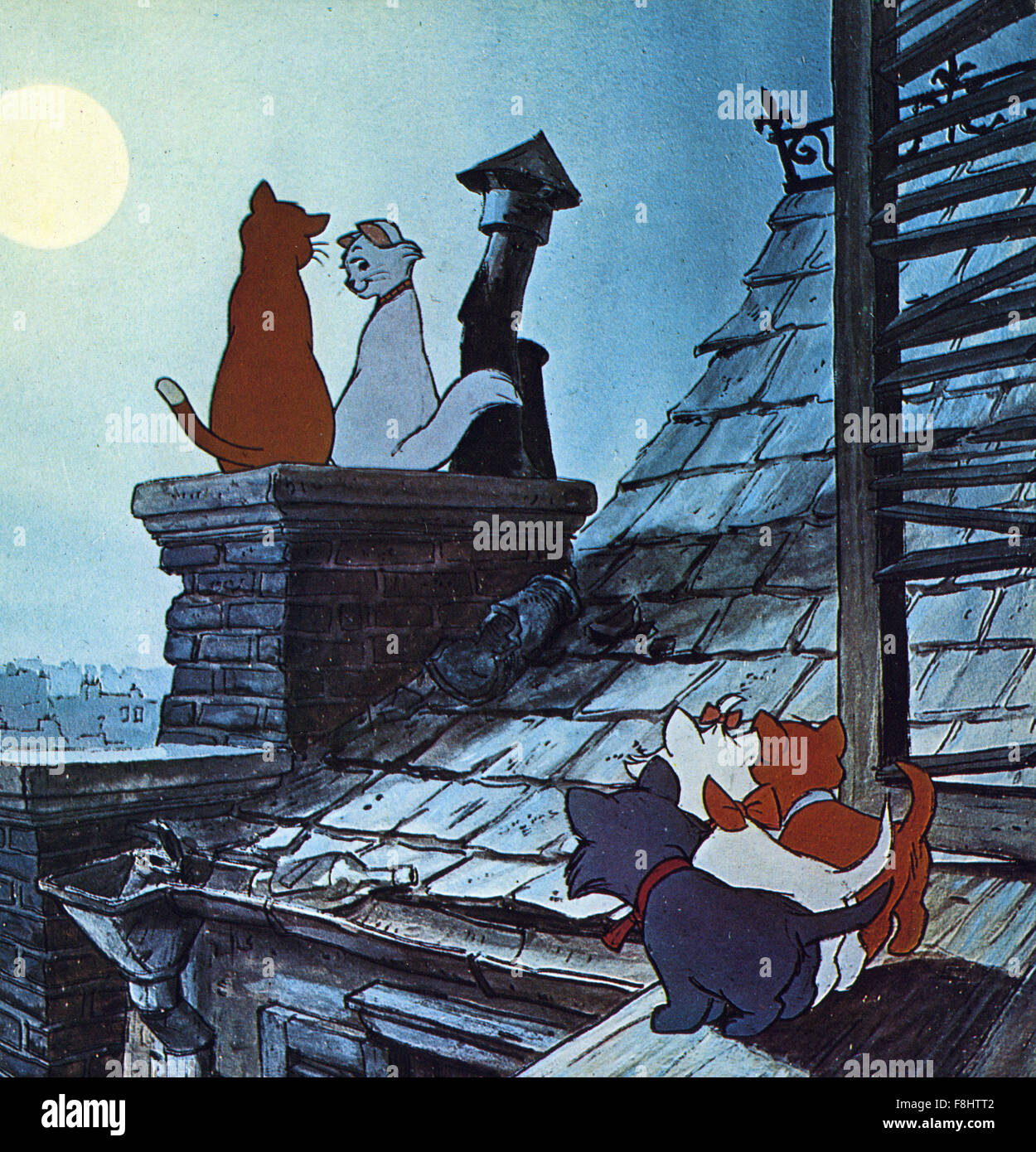 The Aristocats - Walt Disney Productions - 1970 - Director Wolfgang Reitherman Stock Photo