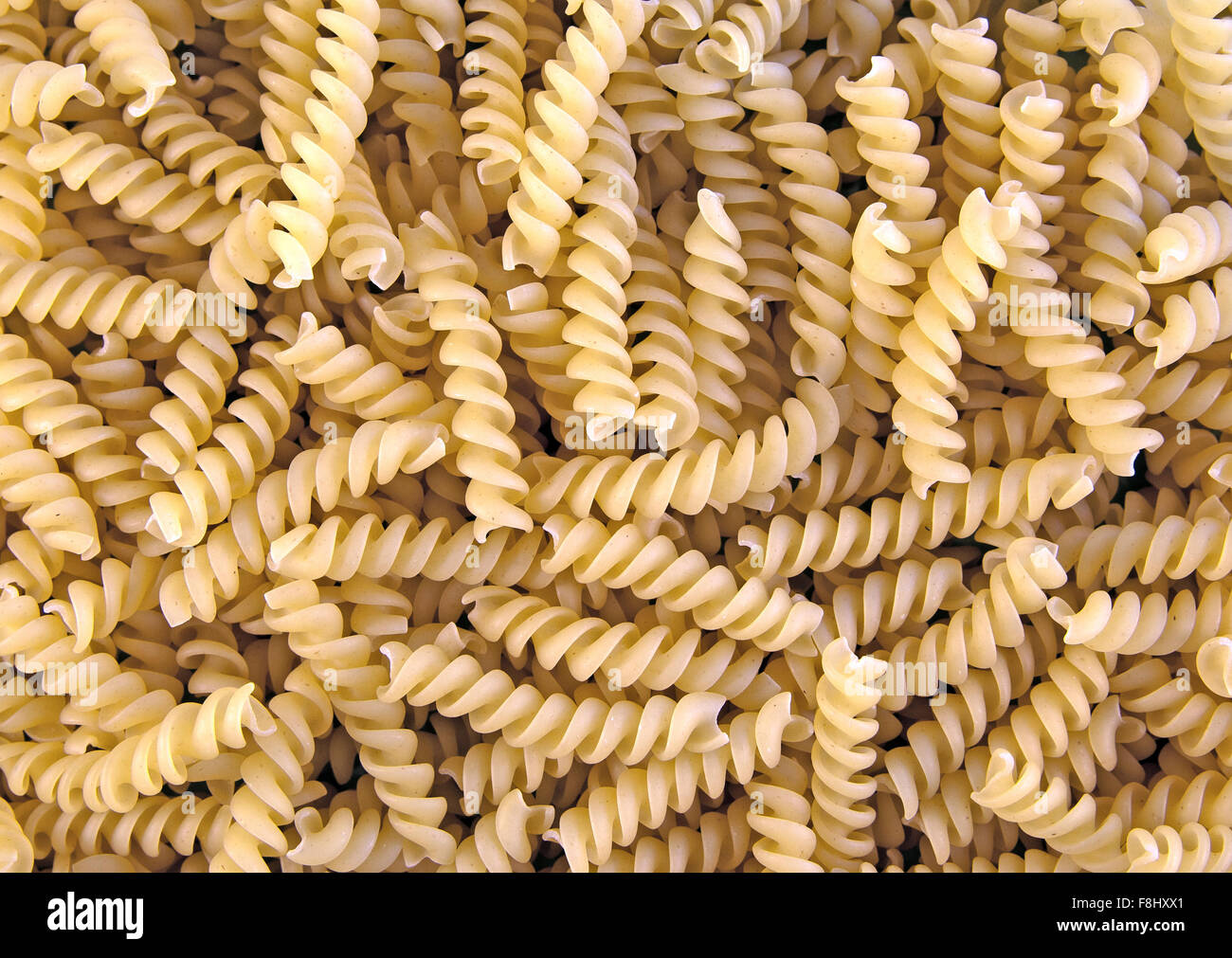Italian pasta girandole Stock Photo