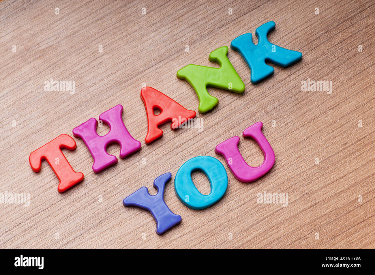 Thank you message on the background Stock Photo - Alamy