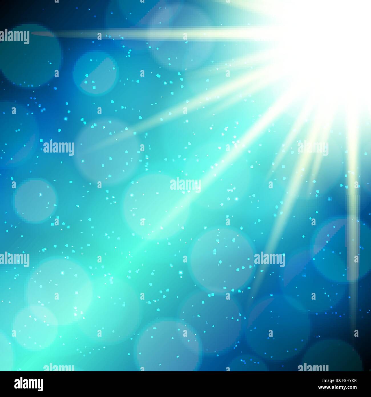 Abstract Magic Light Background Vector Illustration Stock Vector Image