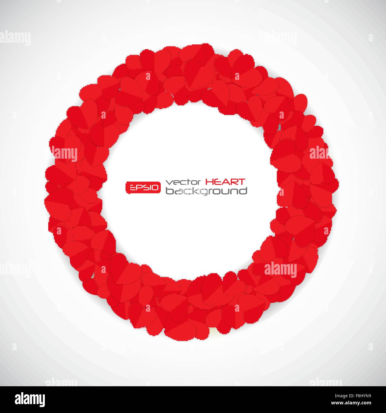Heart Background Vector Illustration Stock Vector Image & Art - Alamy