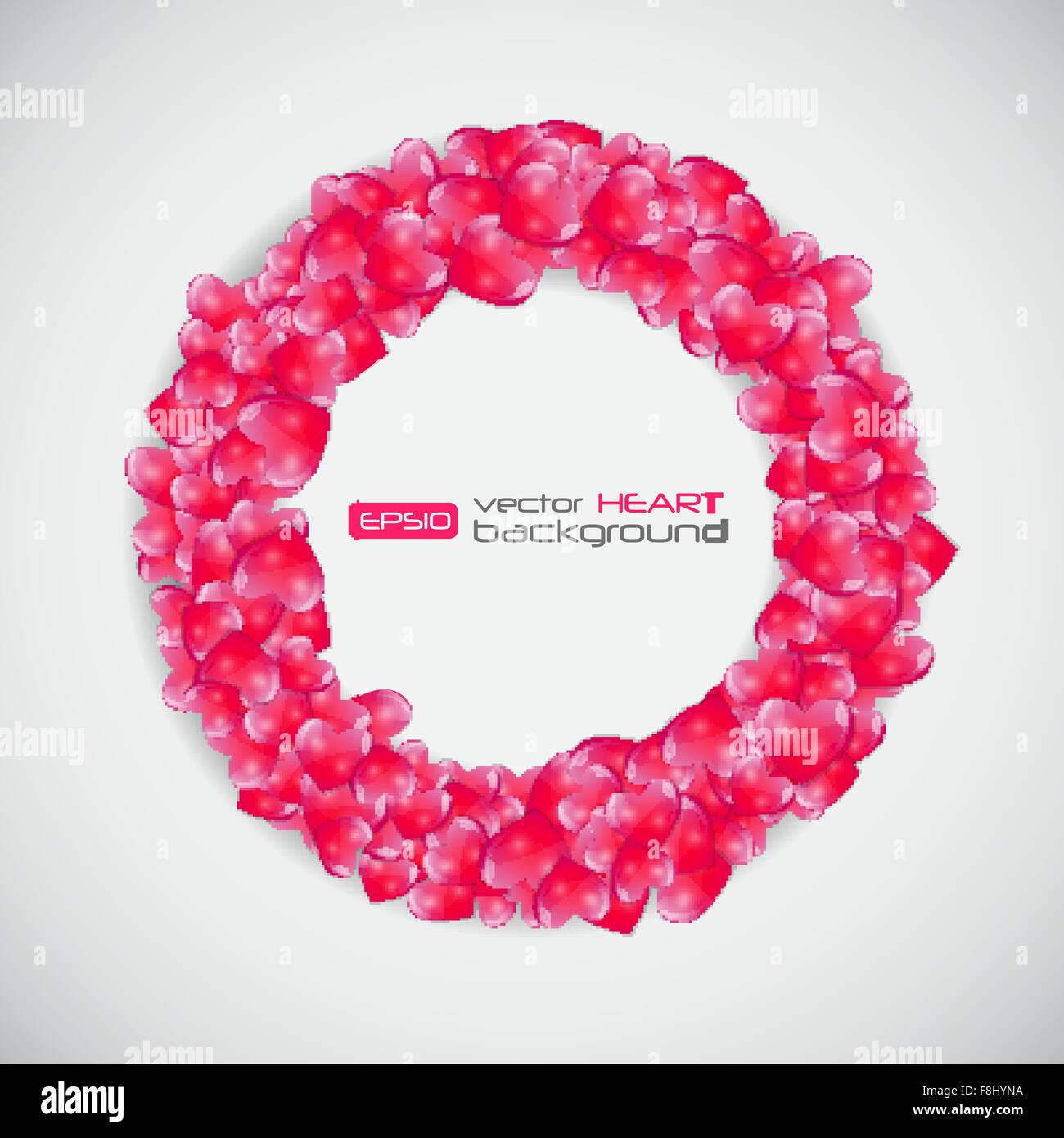 Heart Background Vector Illustration Stock Vector Image & Art - Alamy