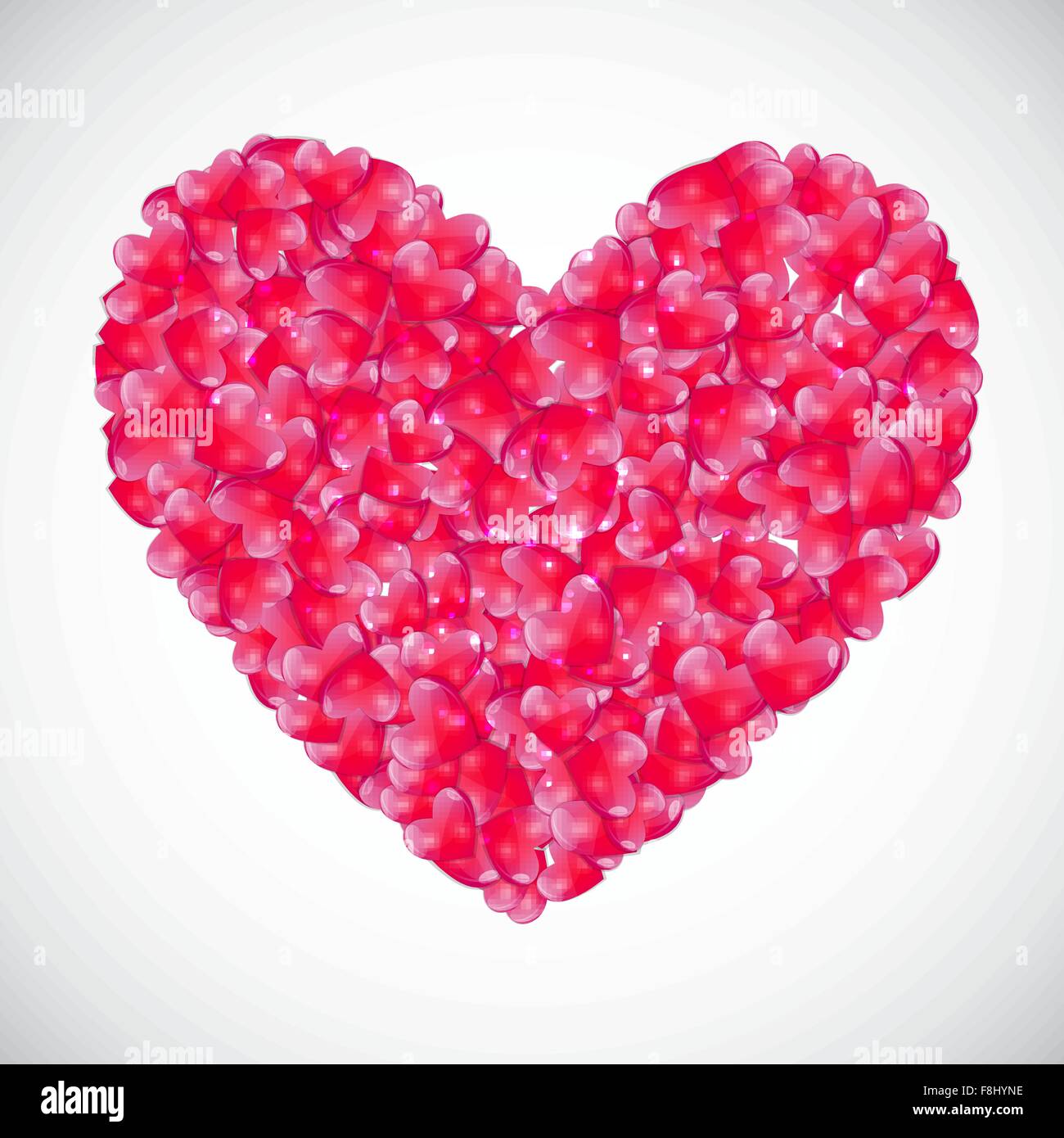 Heart Background Vector Illustration Stock Vector Image & Art - Alamy