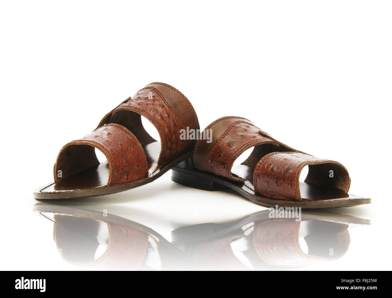 Summer shoes isolated on the white background Stock Photo - Alamy