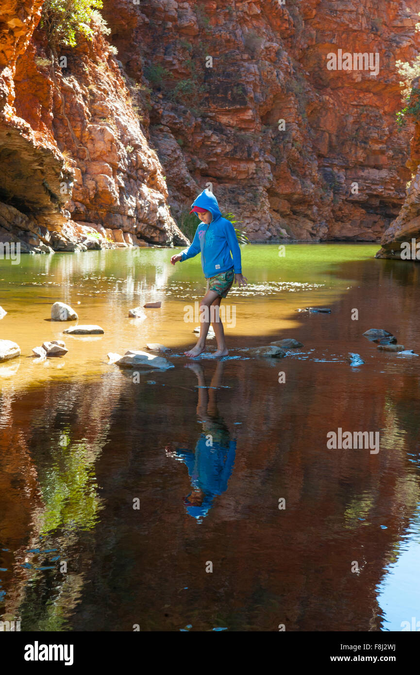 Simpsons Gap, Northern Territory, Australia. Stock Photo