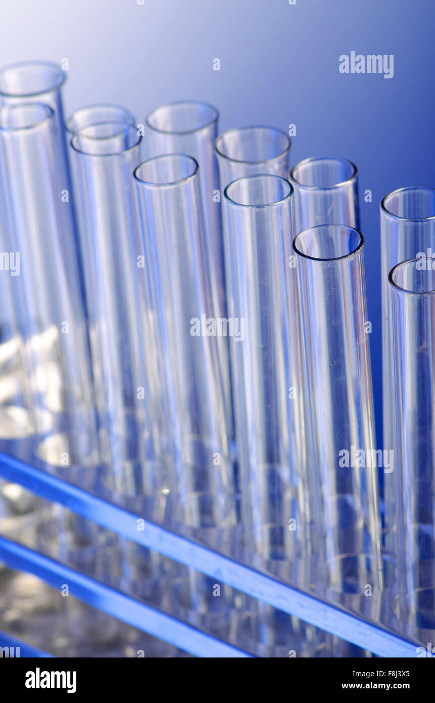 Laboratory concept with glass tubing Stock Photo Alamy