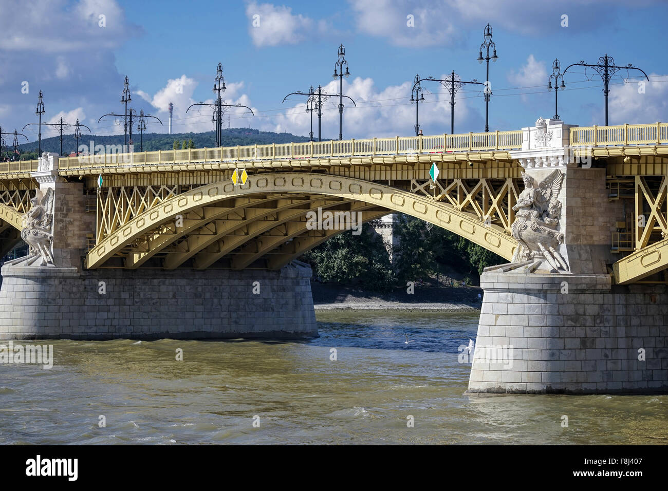 Tram crossing margaret bridge hi-res stock photography and images - Alamy