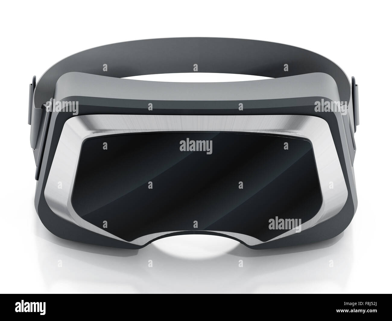 Virtual reality glasses isolated on white background Stock Photo - Alamy