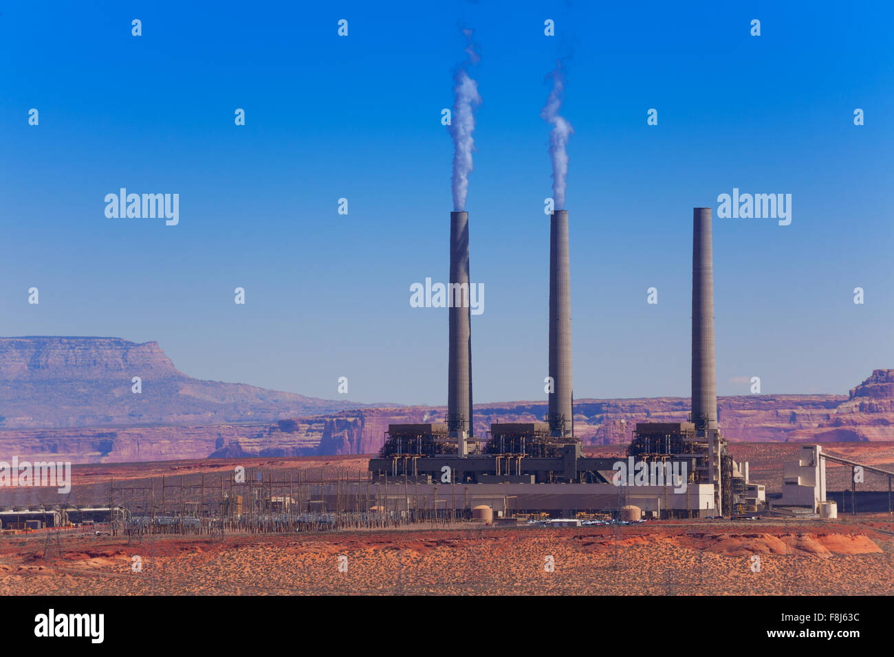 Salt River Project-Navajo Generating Station Stock Photo - Alamy