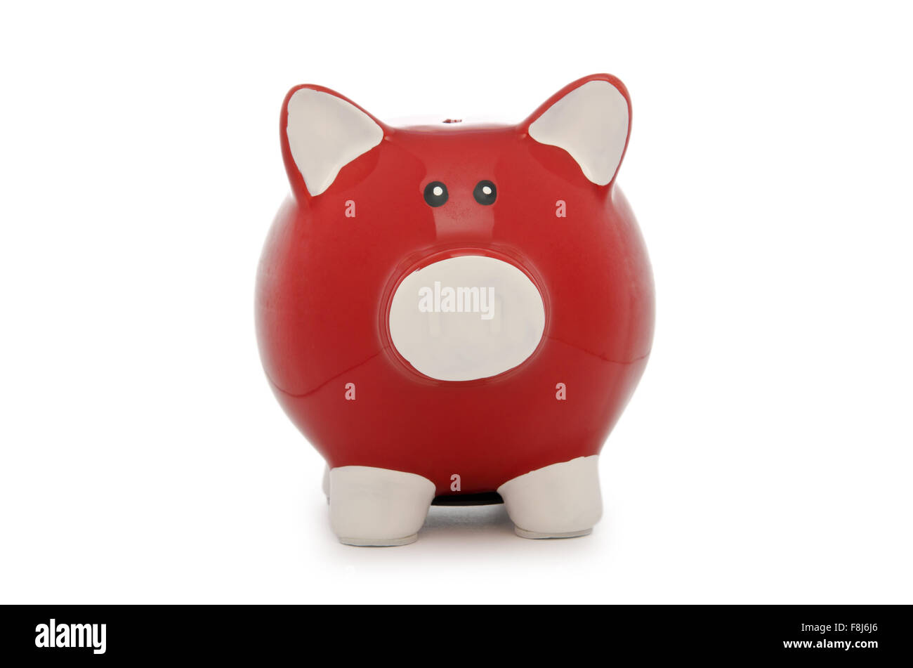 Piggy bank isolated on the white background Stock Photo - Alamy