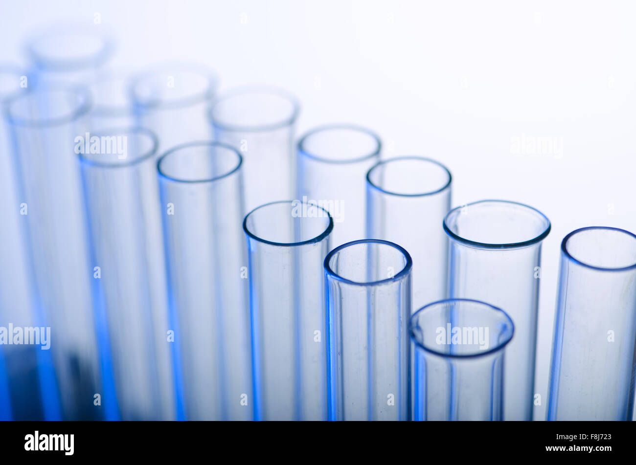 Chemical lab with glass tubing Stock Photo Alamy