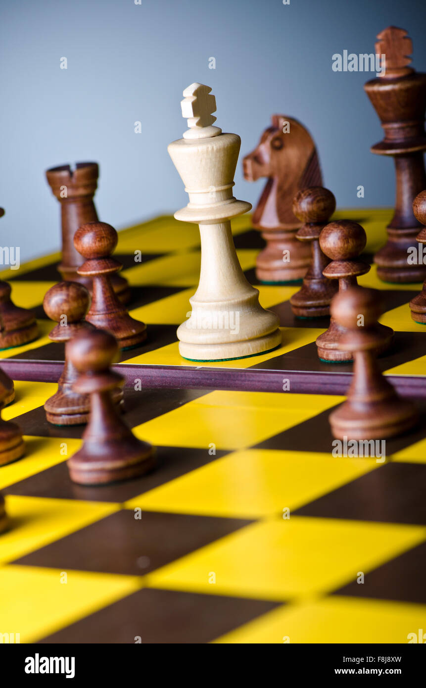 Wooden chess rook hi-res stock photography and images - Alamy