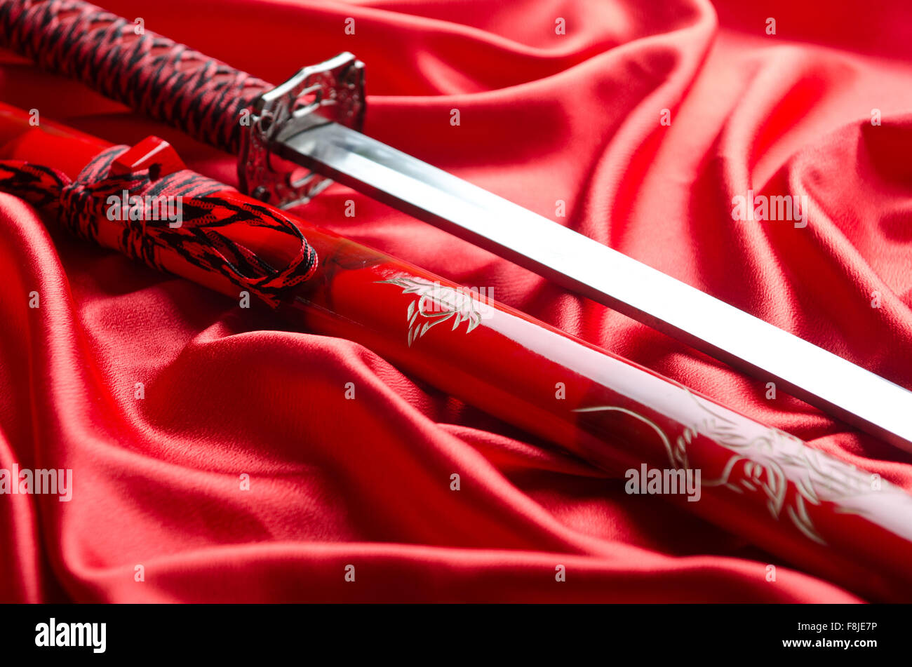Red Katana Wallpaper
