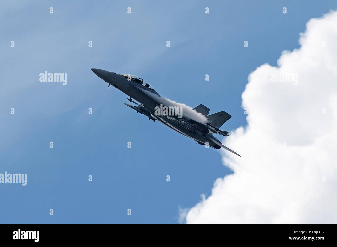 Boeing F/A-18F Super Hornet Stock Photo