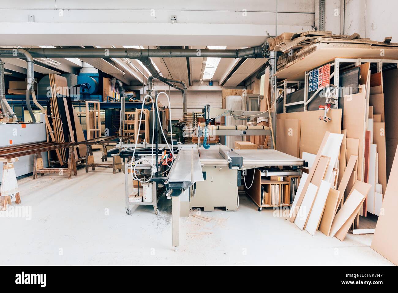 Skateboard making carpentry Stock Photo Alamy