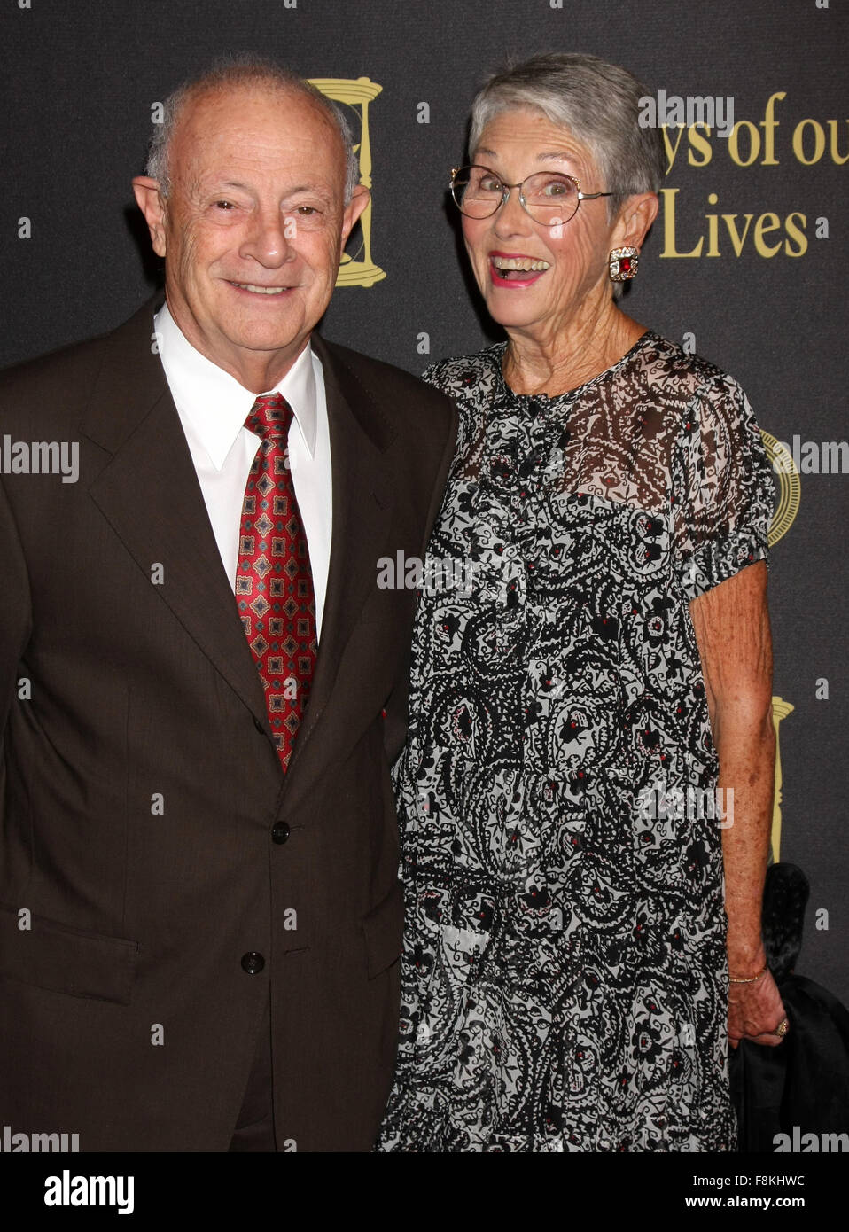 Days of Our Lives 50th Annivsary Celebration held at the Hollywood Palladium - Arrivals  Featuring: Lou Genevrino, Elinor Donahue Where: Los Angeles, California, United States When: 08 Nov 2015 Stock Photo