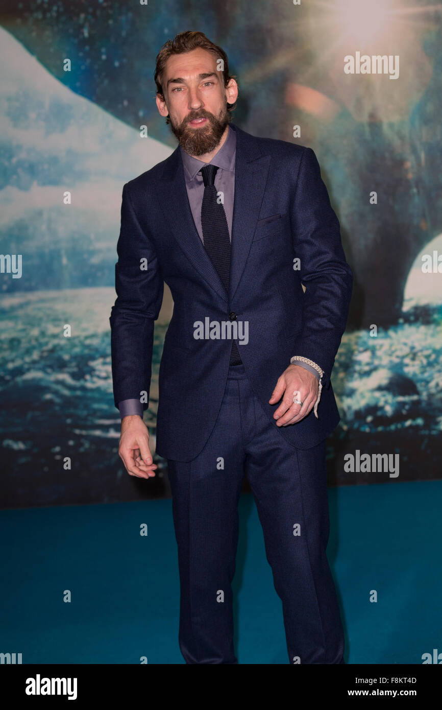 Joseph Mawle attends the European Premiere of 'In the Heart of the Sea' held at the Empire Leicester Square Stock Photo