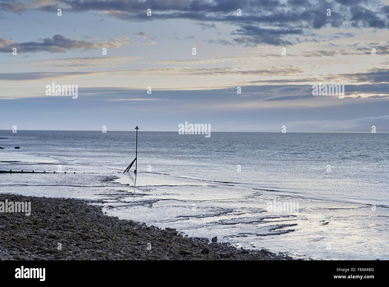 Beach on the Solway Firth, Silloth, Cumbria, UK Stock Photo Alamy