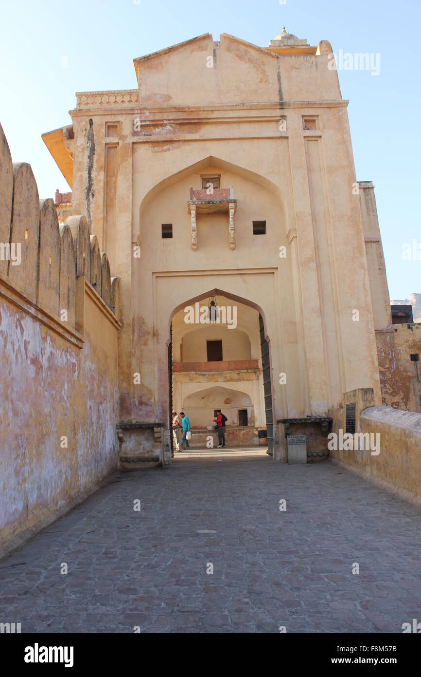 Entrance of amber fort hi-res stock photography and images - Alamy