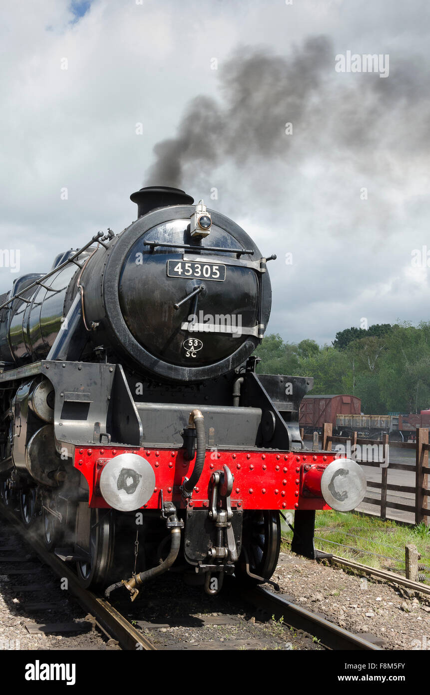 5 Train Engine Class 5 steam engine hi-res stock photography and images - Alamy