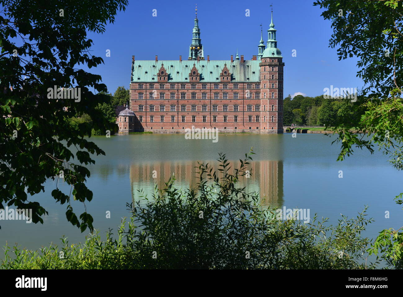 Frederiksborg Castle, Hillerød, Denmark Stock Photo