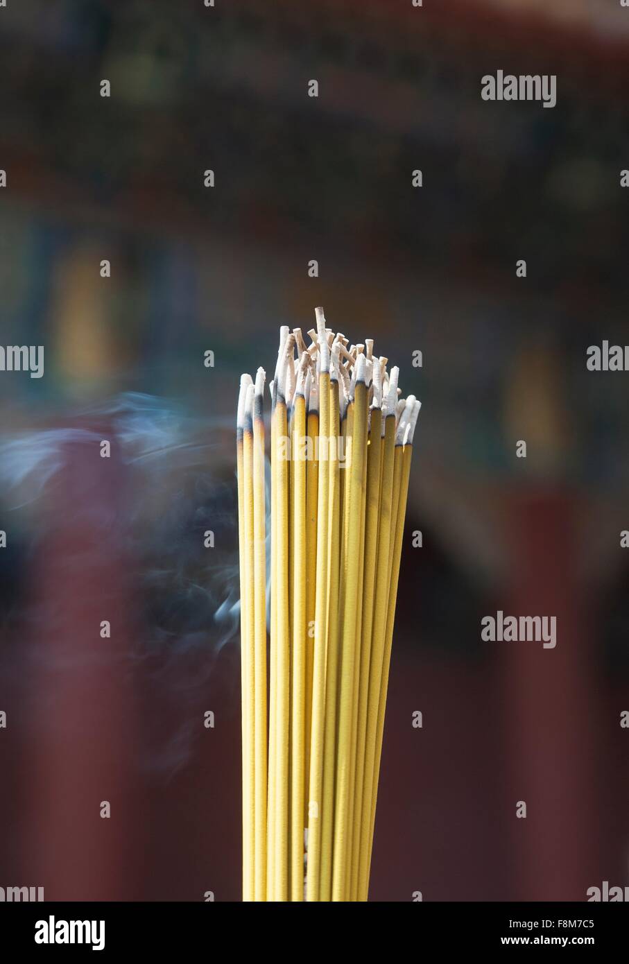Incense burning hi-res stock photography and images - Alamy