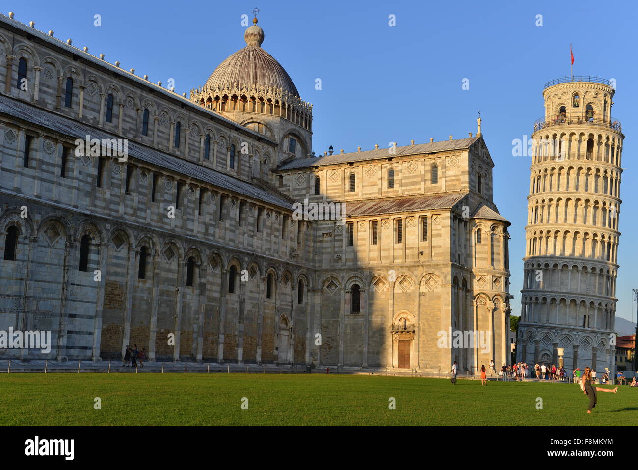 Leaning tower of Pisa, Italy Stock Photo