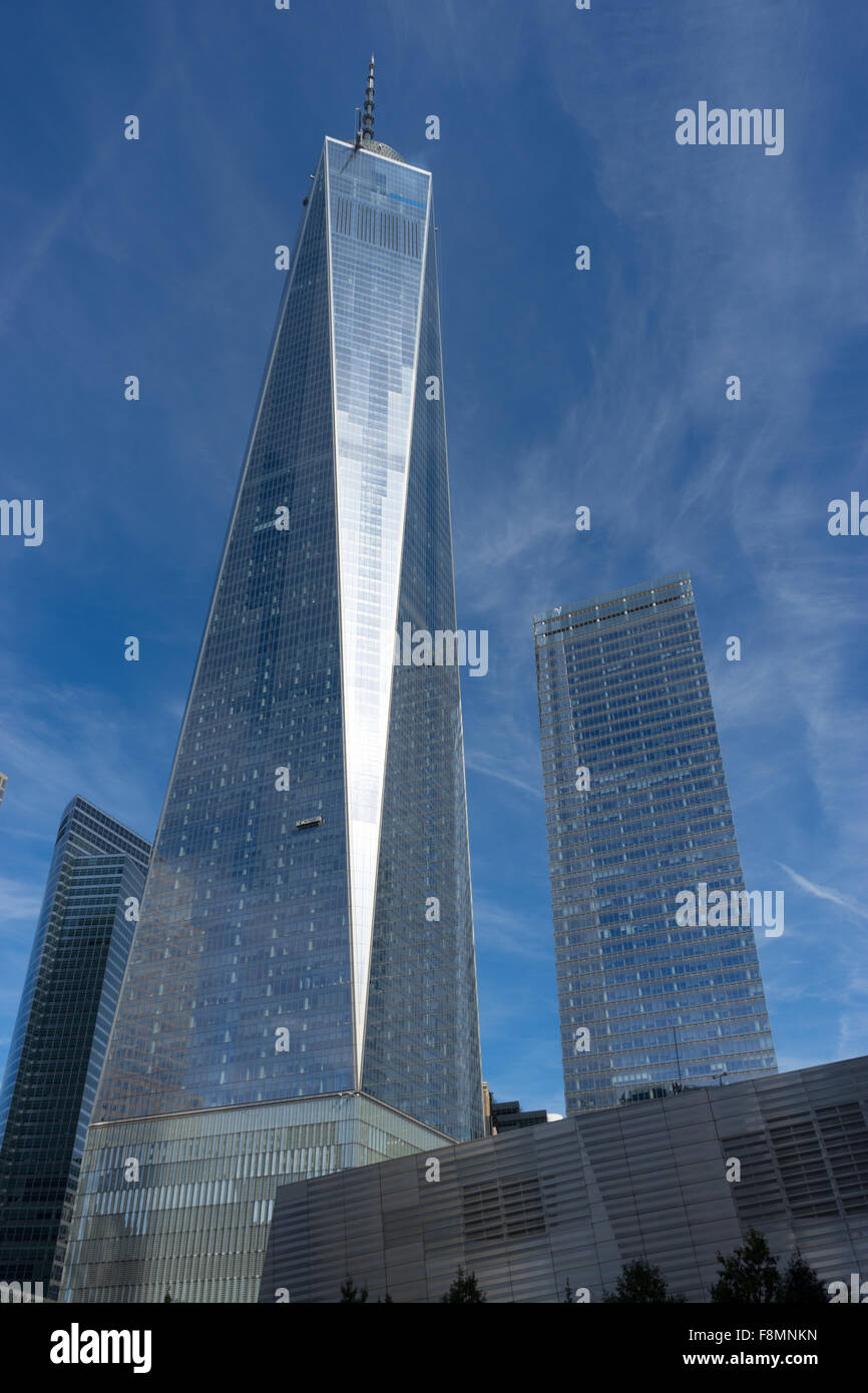One World Trade One New York Manhattan 11th October 2015 Stock Photo ...