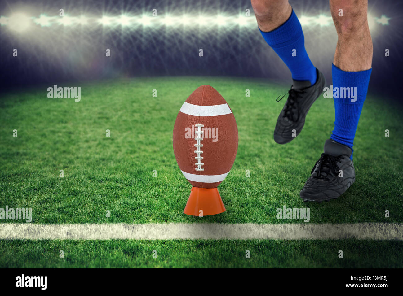 American football kick hires stock photography and images Alamy