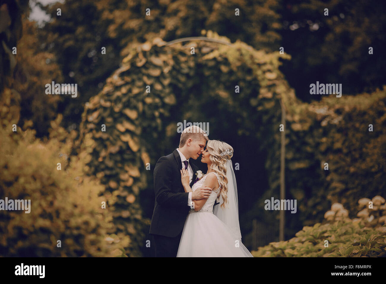 Cute blonde wedding hi-res stock photography and images - Alamy