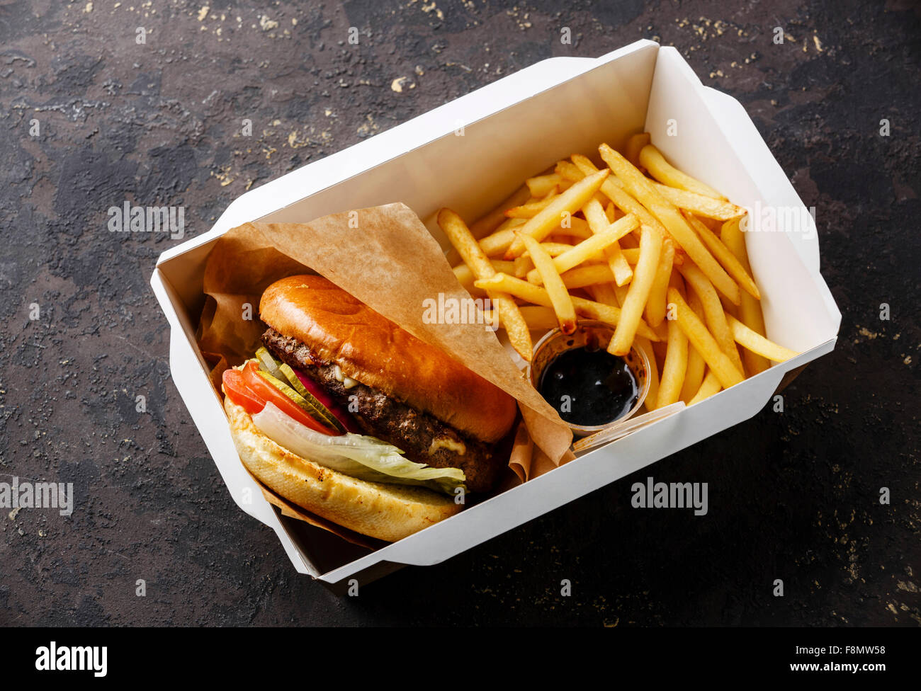 Fast food burger box hires stock photography and images Alamy