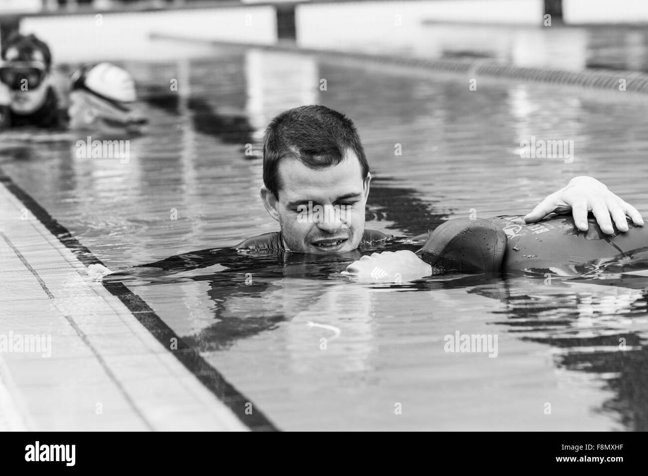MONTREAL, CIRCA JUNE 2014 Two Hot Spring Days of Freediving