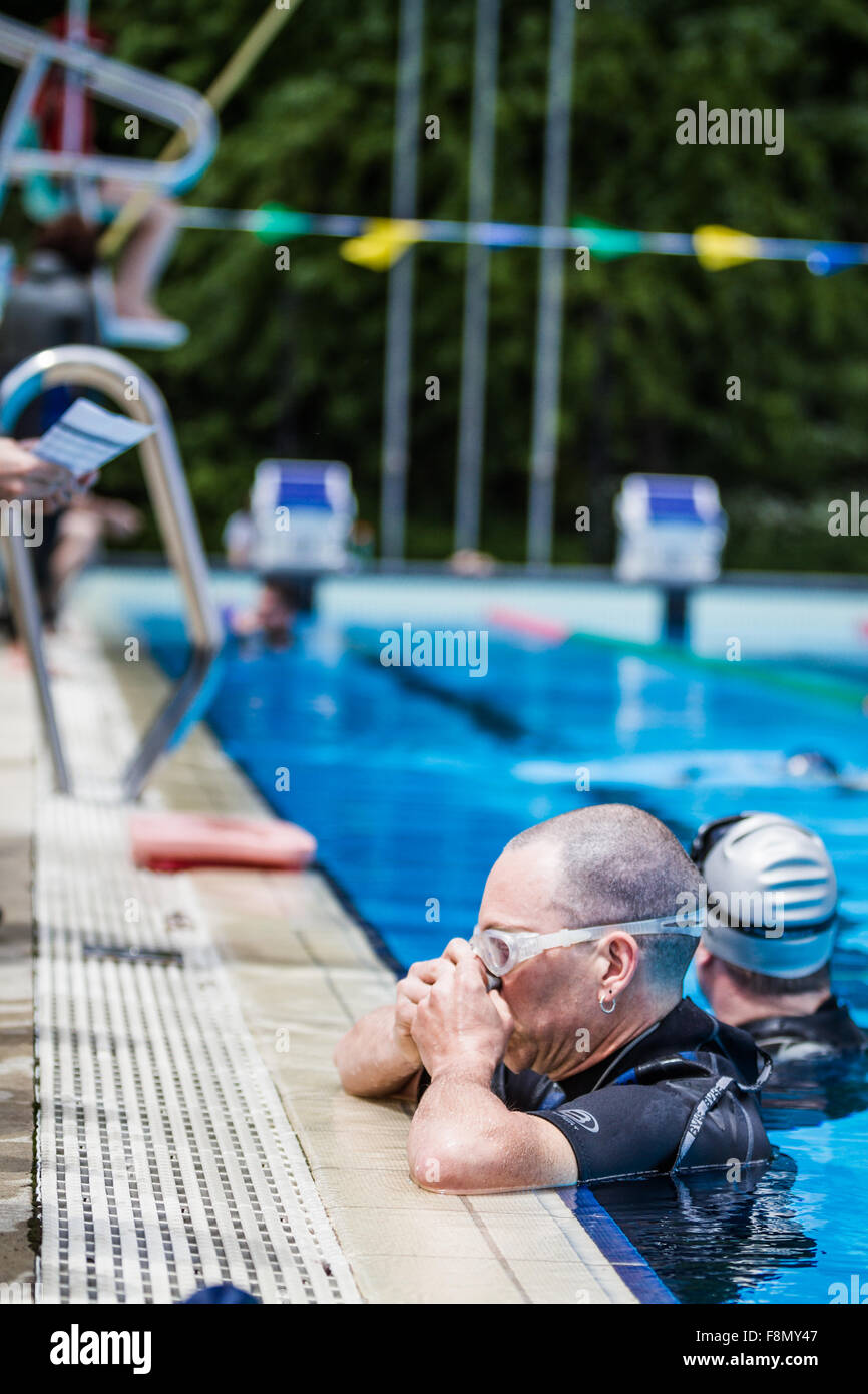MONTREAL, CIRCA JUNE 2014 Two Hot Spring Days of Freediving