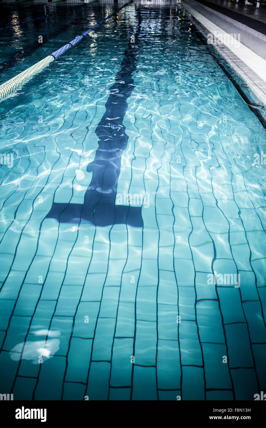 Water moving in the swimming pool Stock Photo Alamy