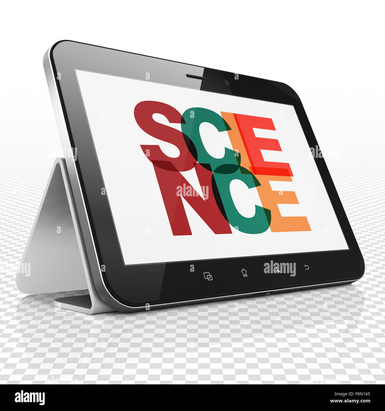 Science concept: Tablet Computer with Science on display Stock Photo ...