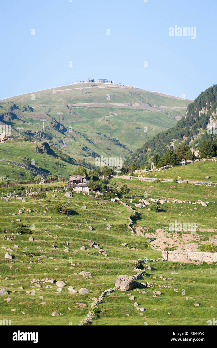 Summer in Andorra Stock Photo - Alamy