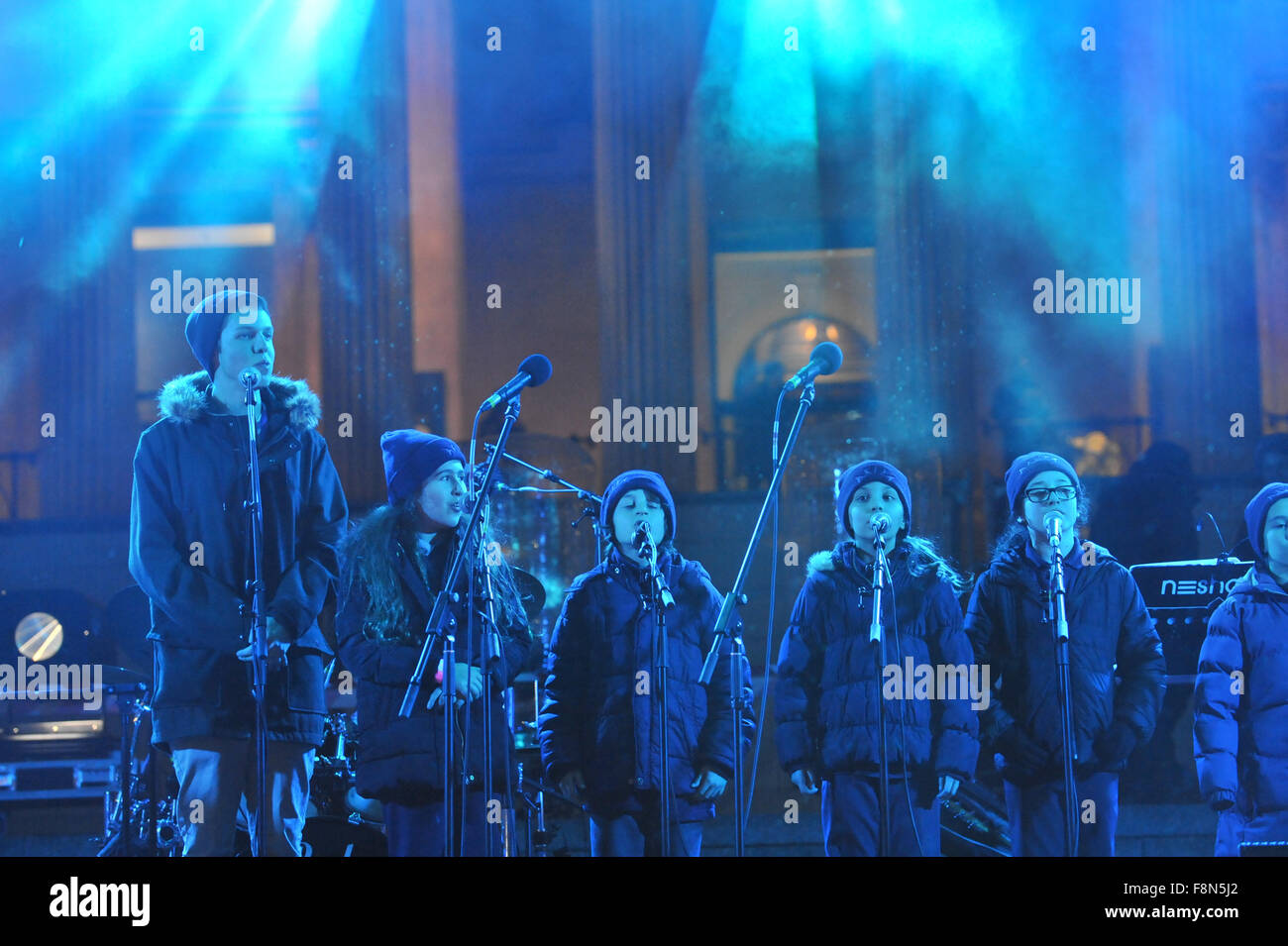 London, UK. 10th December 2015. Chanukah, the Jewish festival of lights